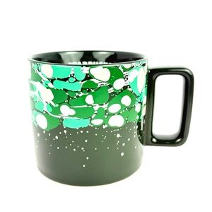 Starbucks Holiday 2022 Venetian Forest Green Ceramic Coffee Mug 12 oz. Christmas